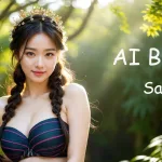 [4K] AI ART Korean Japanese Lookbook Model Al Art video-Enchanted Forest