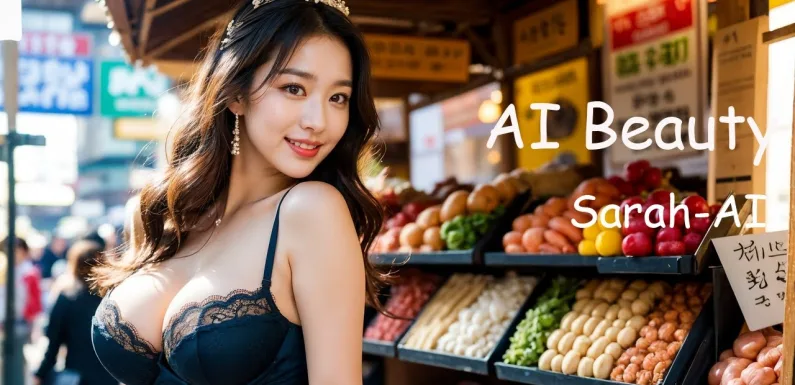 [4K] AI ART Korean Japanese Lookbook Model Al Art video-Colorful Markets