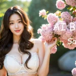 [4K] AI ART Korean Japanese Lookbook Model Al Art video-Enchanted Garden