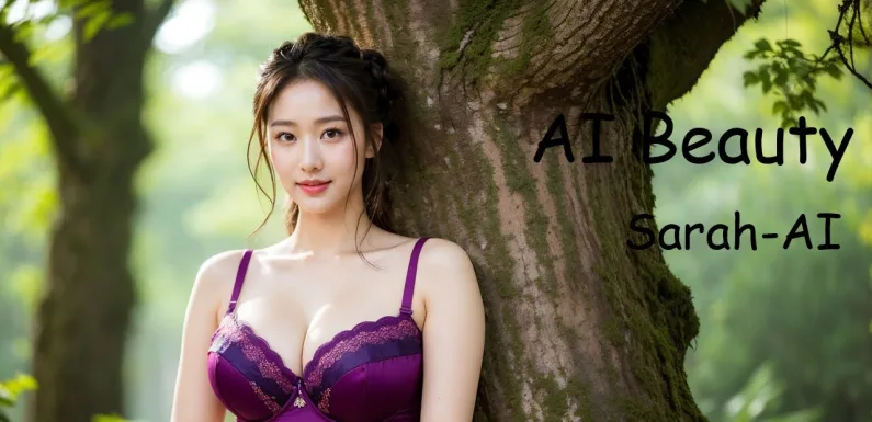 [4K] AI ART Korean Japanese Lookbook Model Al Art video-Enchanting Forest