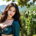 [4K] AI ART Korean Japanese Lookbook Model Al Art video-Majestic Mountains