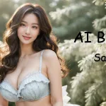 [4K] AI ART Korean Japanese Lookbook Model Al Art video-Frosty Forest
