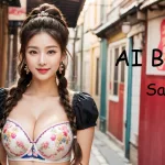 [4K] AI ART Korean Japanese Lookbook Model Al Art video-Small Town Charm