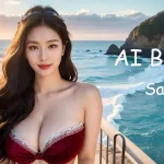 [4K] AI ART Korean Japanese Lookbook Model Al Art video-Coastal Charm