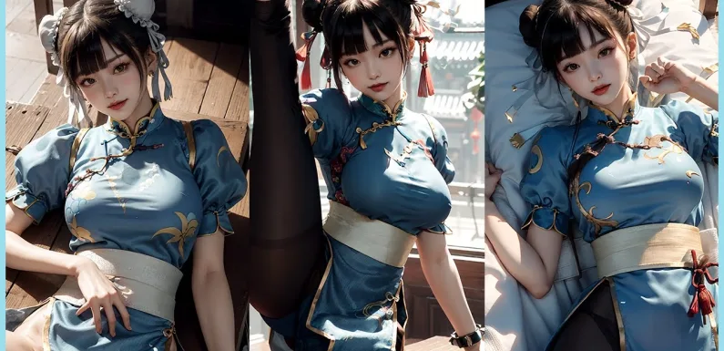 [4k ai lookbook] 스트리트 파이터 춘리 Street Fighter Chun-Li / ai art