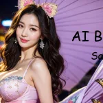 [4K] AI ART Korean Japanese Lookbook Model Al Art video-Lively Night Markets