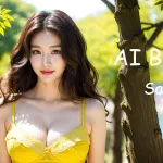 [4K] AI ART Korean Japanese Lookbook Model Al Art video-Daegu Arboretum