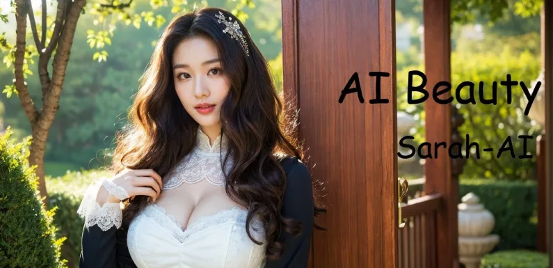 [4K] AI ART Korean Japanese Lookbook Model Al Art video-Enchanting Garden