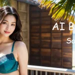 [4K] AI ART Korean Japanese Lookbook Model Al Art video-Tropical Paradise