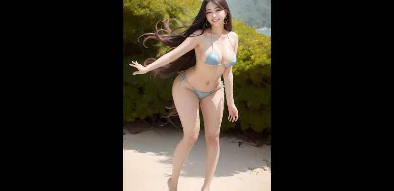 [4K AI ART] 시원한 여름 해변 AI룩북/ Cool summer beach AI lookbook/涼しい夏のビーチAIルックブック