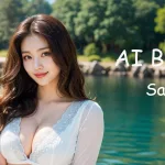 [4K] AI ART Korean Japanese Lookbook Model Al Art video-Misty Lake