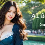 [4K] AI ART Korean Japanese Lookbook Model Al Art video-Yeouido Park 1