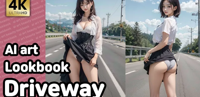 4k ai art | 도로 AI 룩북 | Driveway ai lookbook