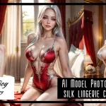 4K AI LOOKBOOK | AI Models | AI Model Photo Shooting – Silk Lingerie Collection 4K