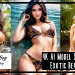 4K AI LOOKBOOK | AI Model Photo Shooting – Exotic Beauties 4K