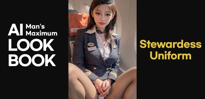 [4K AI 룩북] 스튜어디스 ✈️ 승무원 화보 룩북 | Stewardess, flight Crew LOOKBOOK