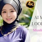 【 4K 】 AI art 승무원 | lookbook model | Muslim Dress | 이슬람 복장 | イスラム教徒のドレスアップ