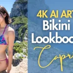 [4K] AI ART video – Japanese Model Lookbook – Capri