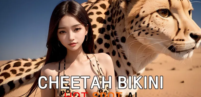 AI Art Lookbook – Girlfriend’s Cheetah Bikini 4K – AI Beauty