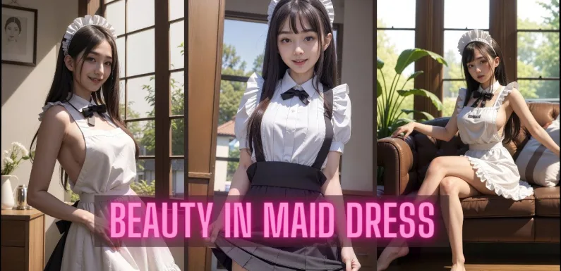 ❰ 4k AI Art ❱ Beauty in maid dress / AI LookBook