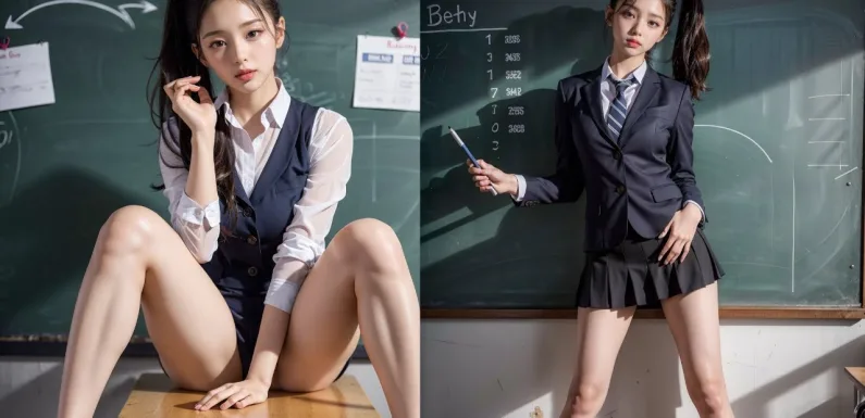 [4k] ai lookbook 19, classroom