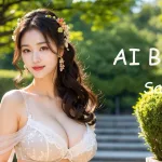 [4K] AI ART Korean Japanese Lookbook Model Al Art video-Lush Greenery