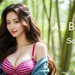 [4K] AI ART Korean Japanese Lookbook Model Al Art video-Bamboo Forest