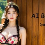 [4K] AI ART Korean Japanese Lookbook Model Al Art video-Emerald Lakes