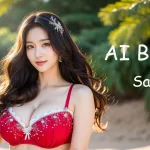 [4K] AI ART Korean Japanese Lookbook Model Al Art video-Sandy Dunes