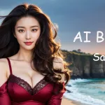 [4K] AI ART Korean Japanese Lookbook Model Al Art video-Rugged Coast
