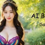 [4K] AI ART Korean Japanese Lookbook Model Al Art video-Enchanting Bamboo Grove