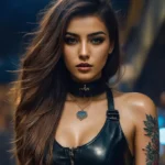 Seductive Latina Maid Cosplay (AI Lookbook) HD
