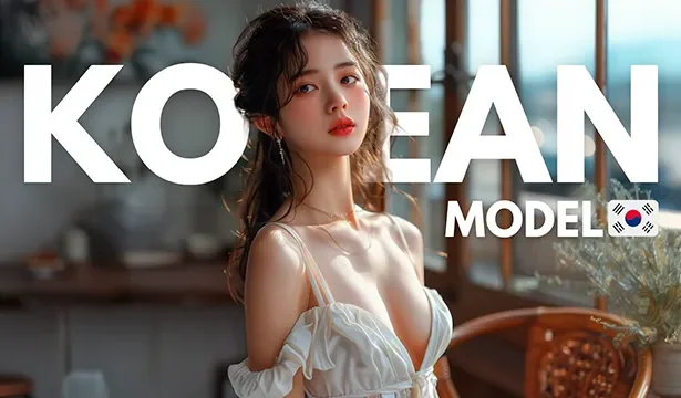 (4K AI Lookbook) Beautiful Korean Girl
