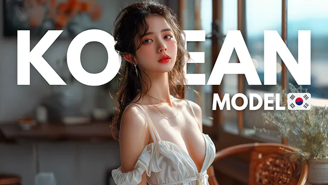 (4K AI Lookbook) Beautiful Korean Girl